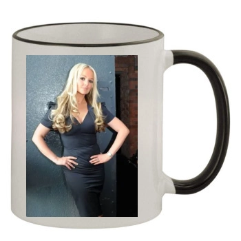 Jennifer Ellison 11oz Colored Rim & Handle Mug