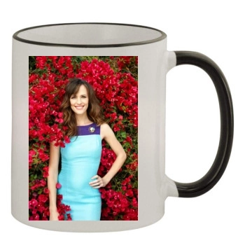 Jennifer Garner 11oz Colored Rim & Handle Mug