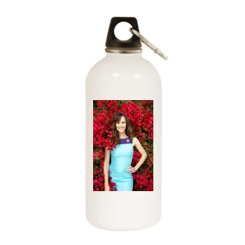 Jennifer Garner White Water Bottle With Carabiner