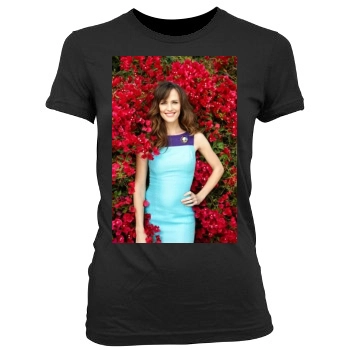 Jennifer Garner Women's Junior Cut Crewneck T-Shirt