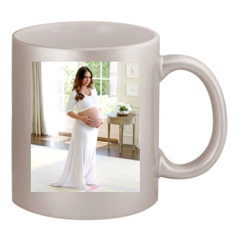 Jennifer Love Hewitt 11oz Metallic Silver Mug