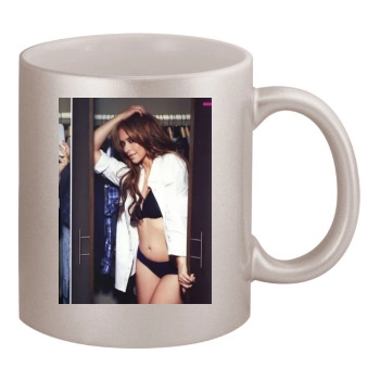 Jennifer Love Hewitt 11oz Metallic Silver Mug