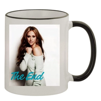 Jennifer Love Hewitt 11oz Colored Rim & Handle Mug