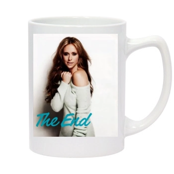 Jennifer Love Hewitt 14oz White Statesman Mug