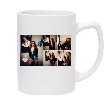 Jennifer Love Hewitt 14oz White Statesman Mug