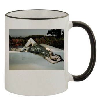 Jennifer Love Hewitt 11oz Colored Rim & Handle Mug