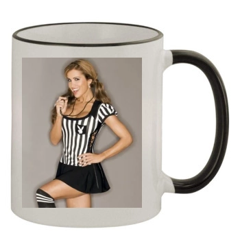Jennifer Walcott 11oz Colored Rim & Handle Mug