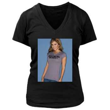 Jennifer Walcott Women's Deep V-Neck TShirt