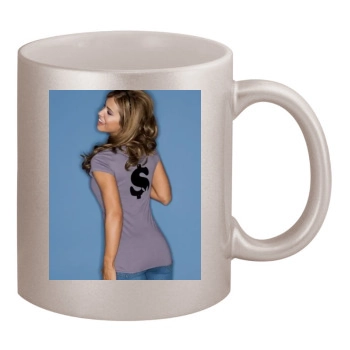 Jennifer Walcott 11oz Metallic Silver Mug