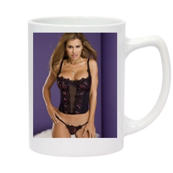 Jennifer Walcott 14oz White Statesman Mug