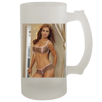 Jennifer Walcott 16oz Frosted Beer Stein