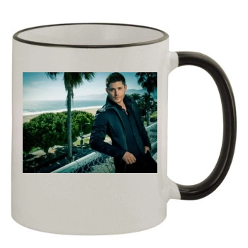 Jensen Ackles 11oz Colored Rim & Handle Mug