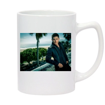 Jensen Ackles 14oz White Statesman Mug