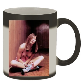 Jessica Biel Color Changing Mug