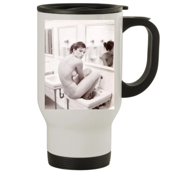 Jessica Biel Stainless Steel Travel Mug