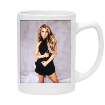 Jessica Simpson 14oz White Statesman Mug