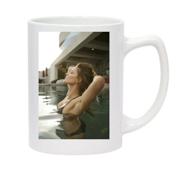 Jill Wagner 14oz White Statesman Mug