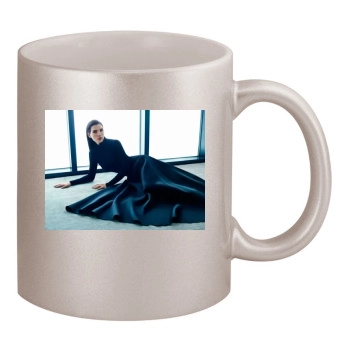 Julianna Margulies 11oz Metallic Silver Mug