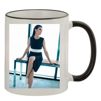 Julianna Margulies 11oz Colored Rim & Handle Mug