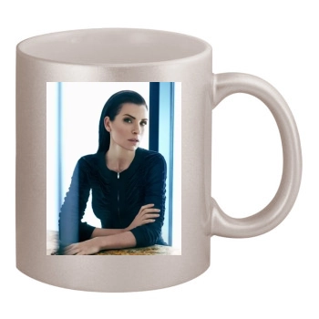 Julianna Margulies 11oz Metallic Silver Mug