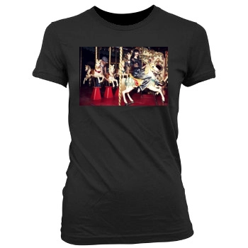 Eva Green Women's Junior Cut Crewneck T-Shirt