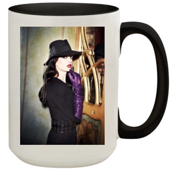 Eva Green 15oz Colored Inner & Handle Mug