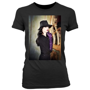 Eva Green Women's Junior Cut Crewneck T-Shirt