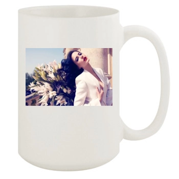 Eva Green 15oz White Mug