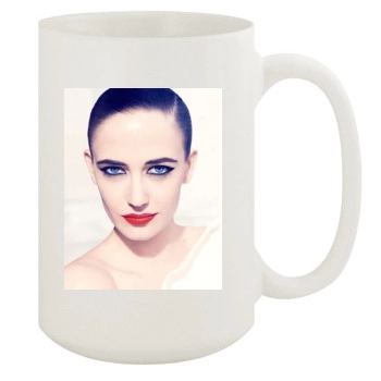 Eva Green 15oz White Mug