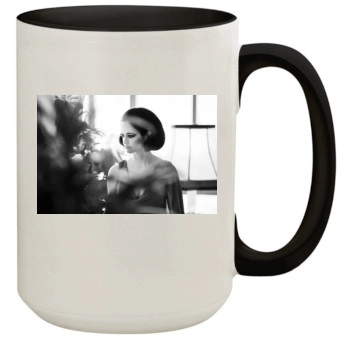 Eva Green 15oz Colored Inner & Handle Mug