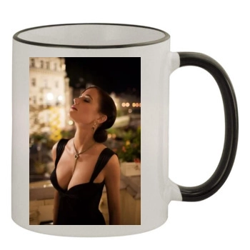 Eva Green 11oz Colored Rim & Handle Mug