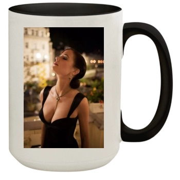 Eva Green 15oz Colored Inner & Handle Mug