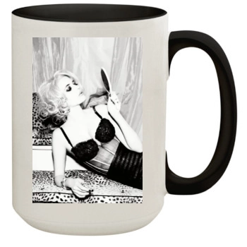 Eva Green 15oz Colored Inner & Handle Mug