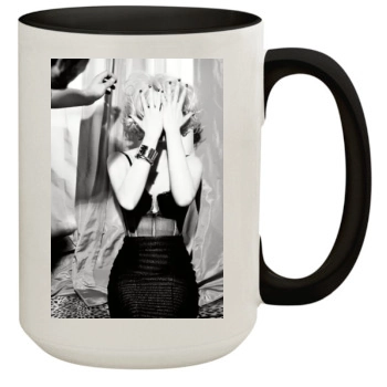 Eva Green 15oz Colored Inner & Handle Mug