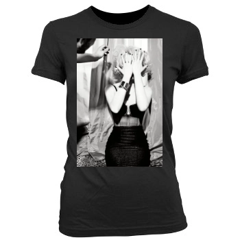 Eva Green Women's Junior Cut Crewneck T-Shirt