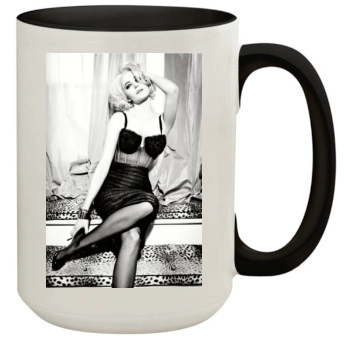 Eva Green 15oz Colored Inner & Handle Mug