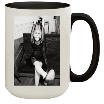 Eva Green 15oz Colored Inner & Handle Mug