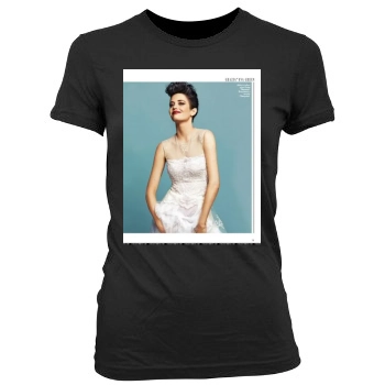 Eva Green Women's Junior Cut Crewneck T-Shirt