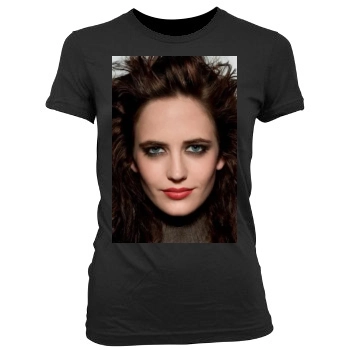 Eva Green Women's Junior Cut Crewneck T-Shirt