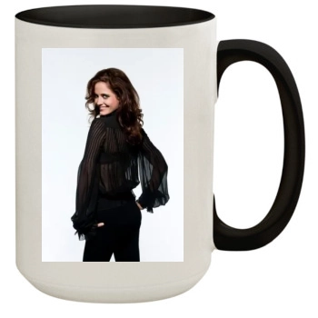 Eva Green 15oz Colored Inner & Handle Mug