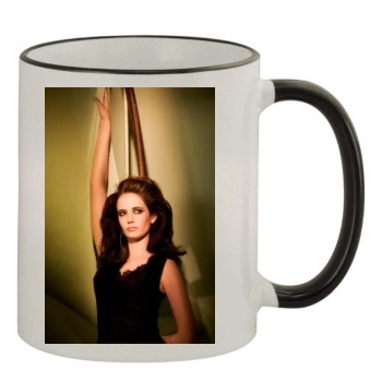 Eva Green 11oz Colored Rim & Handle Mug