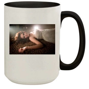 Eva Green 15oz Colored Inner & Handle Mug