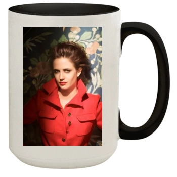 Eva Green 15oz Colored Inner & Handle Mug