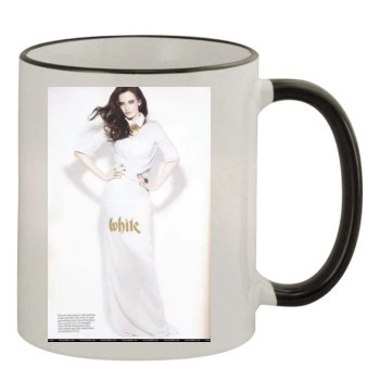 Eva Green 11oz Colored Rim & Handle Mug