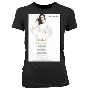 Eva Green Women's Junior Cut Crewneck T-Shirt