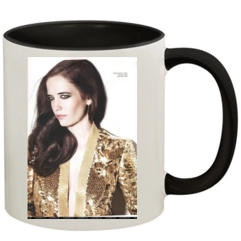 Eva Green 11oz Colored Inner & Handle Mug