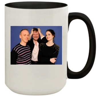 Eva Green 15oz Colored Inner & Handle Mug