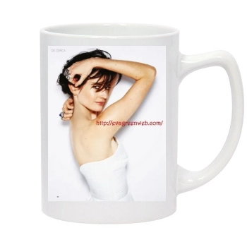 Eva Green 14oz White Statesman Mug