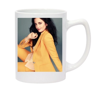 Eva Green 14oz White Statesman Mug