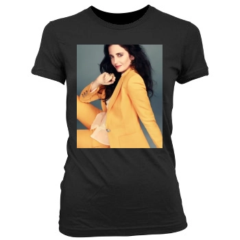 Eva Green Women's Junior Cut Crewneck T-Shirt